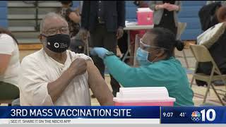 Third Mass Vaccination Site Opening in West Philly | NBC10 Philadelphia