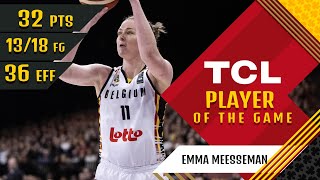Emma Meesseman (32 PTS) | TCL Player Of The Game | BEL vs SEN | FIBA Women's OQT 2024