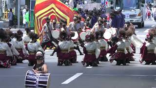 室蘭百花繚蘭 31回よさこいソーラン祭りﾊﾟﾚｰﾄﾞ２日目南コース