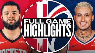 ROCKETS at WIZARDS | FULL GAME HIGHLIGHTS | January 7, 2025