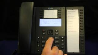 Funcionamiento terminal Mitel 6865i