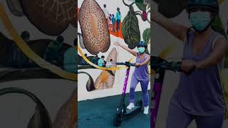 My first e-scooter ride (Moovr app) | BGC