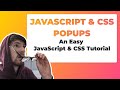 Easy POPUP Modals in CSS & JavaScript ~ A Beginners Tutorial