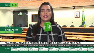 FPA critica governo por conta de queimadas pelo país