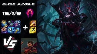 JUNGLE Elise vs Graves - EU Grandmaster Patch 14.23