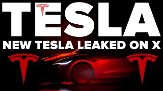 NEW Tesla LEAKED On X | Did They Do This On Purpose?