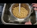 boiled chickpeas recipe 🇱🇧 طريقة سلق الحمص @nadiaalii lebaneserecipes food cooking recipe