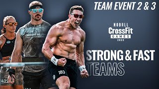 Team Event 2 and 3,  Strong and Fast— 2022 NOBULL CrossFit Games