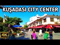 KUŞADASI CITY CENTER VIRTUAL WALK TOUR | June 2023 | 4k UHD 60fps