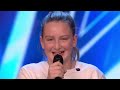Ten-year-old Giorgia gets Alesha's GOLDEN BUZZER with MIND-BLOWING vocals!  Auditions  BGT 2019