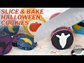 Slice and Bake Halloween Cookies