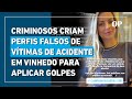 Criminosos criam perfis falsos de vítimas de acidente aéreo em Vinhedo para aplicar golpes