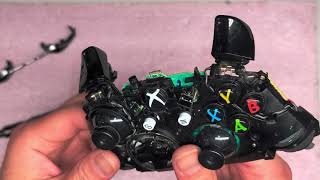 Xbox One S Model 1708 Controller Disassembly Sorta. RB LB Plastic Buttons Removed