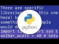 Python Progress Bar