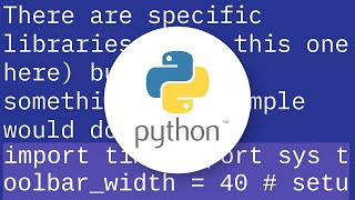 Python Progress Bar