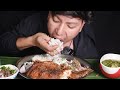 1kg dry fish fry hangam thongba yen kaleja metpa mukbang