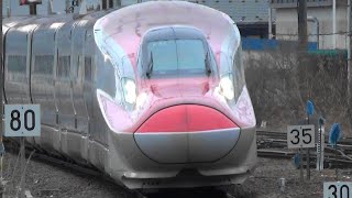 JR東日本 秋田新幹線 E6系 こまち9号 東京ー秋田 秋田駅 到着 /JR-EAST Akita Shinkansen \