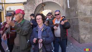 XXXIII Encuentro de Cuadrillas  Nerpio, 2025  Las Cuadrillas pasando por el Arco de La Iglesia.