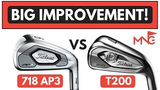 Titleist T200 Iron VS Titleist 718 AP3 Iron