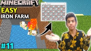 Minecraft 1.20 Easy IRON Farm Tutorial - 330+ Per Hour