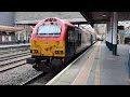 Crewe Station with DB 90s for Freightliner