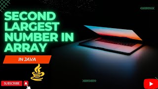 Find Second Largest Number in Array in Java || Basic Interview Question #java #javaprogramming