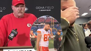 Andy Reid Chokes Up After Travis Kelce’s Emotional Final Stand in Chiefs’ Loss to Raiders