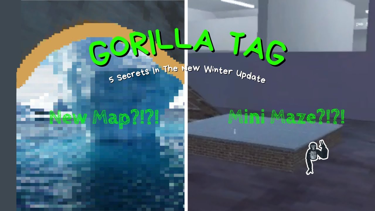 A New Secret Map 5 Secrets In The New Gorilla Tag Update