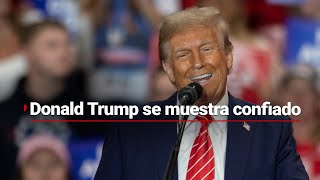 Donald Trump dijo estar confiado en ganar las #EleccionesEU2024 | Emitió su voto en Florida