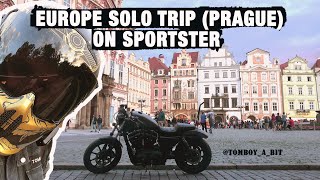 SOLO TRIP ON HARLEY DAVIDSON SPORTSTER - PRAGUE