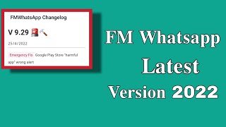 fm whatsapp new update 2022 || fm whatsapp update kaise kare