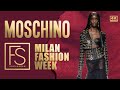 MOSCHINO 40th-Anniversary SS24 Milan Fashion Week 4K Adut Akech, Adwoa Aboah, Sara Grace Wallerstedt