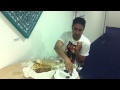 #ramadaninaday: Yasser breaking fast