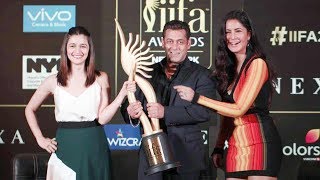 Salman Khan, Katrina Kaif & Alia Bhatt At IIFA Awards 2017 Press Conference