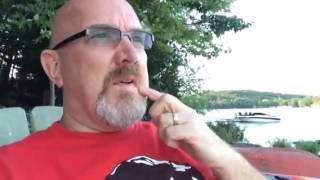 Ken's Vlog #138 - Canoe ride, fixed the driveway, Naps