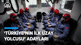 Türkiye'nin ilk uzay yolcusu adaylarının eğitildiği Eskişehir'deki askeri merkez görüntülendi