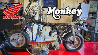 Honda Monkey z50J Project Build (Ep#1)