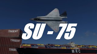 Rusya'nın Tek Motorlu Savaş Uçağı Sukhoi SU-75 Checkmate