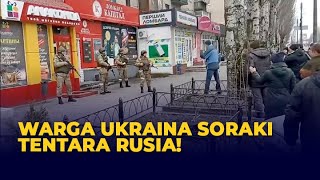 Tentara Rusia Jadi Bulan-bulanan Warga Ukraina, Disoraki Saat Berjaga