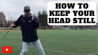 How To Keep Your Head Still When Hitting | Baseball Hitting Tips