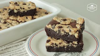 초코 덕후라면 놓칠 수 없는 디저트! 초콜릿칩 쿠키 퍼지 브라우니 만들기 : Chocolate Chip Cookie Fudgy Brownie Recipe | Cooking tree