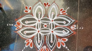 simple rangoli designs #rangoli #rangoliart #rangolidesigns