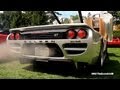 Saleen S7 Twin Turbo start up and LOUD revs at 2013 Marques d'Elegance!