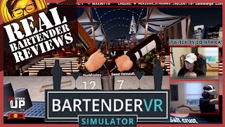 Real Bartender Reviews Bartender VR Simulator | Cointricktwitch