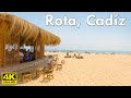 Rota, Cadíz 🏖️ Beach town🌴 4k Virtual Walking Tour, Spain 🇪🇸