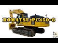 Komatsu PC450-8 excavator working performance! New arrival!