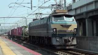 5051レ　EF66 27　ゼロロク  ニーナ　代走　　西明石駅　姫路駅　2013年9月