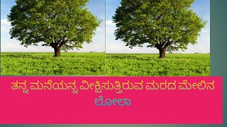 ತನ್ನ ಮನೆಯನ್ನು ವೀಕ್ಷಿಸುತ್ತಿರುವ ಮರದ ಮೇಲಿನ ಲೋಲಾ