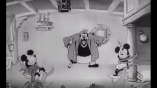 Peg Leg Pete / Short :Shanghaied / Year-1934 #nostalgia #mickeymouse #disney