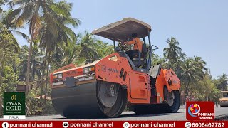 നാഷണൽ ഹൈവേ കുറ്റിപ്പുറം പൊന്നാനി റോഡ് Nationalhighway Working Malappuram distric. Ponnani kuttippu